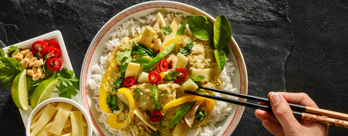 Bangkok Green Curry with Anchovy
