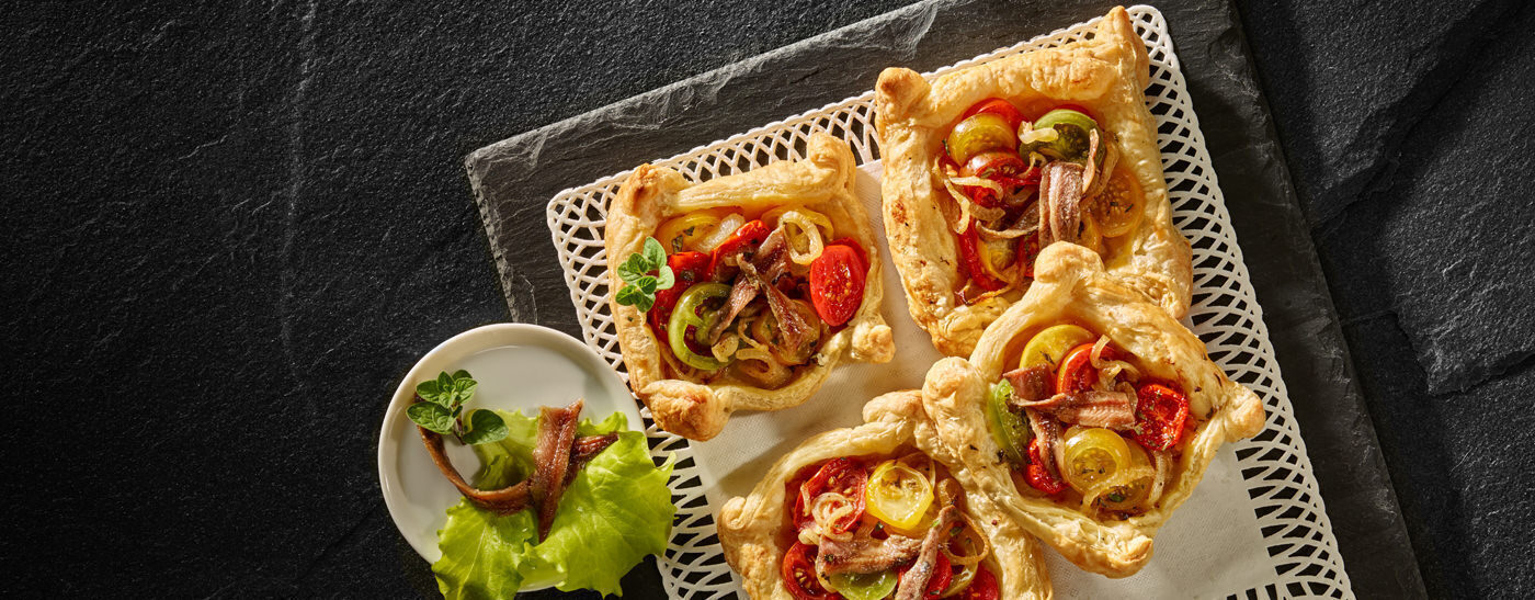 Caramelized Onion Anchovy Tart - Reese® Specialty Foods