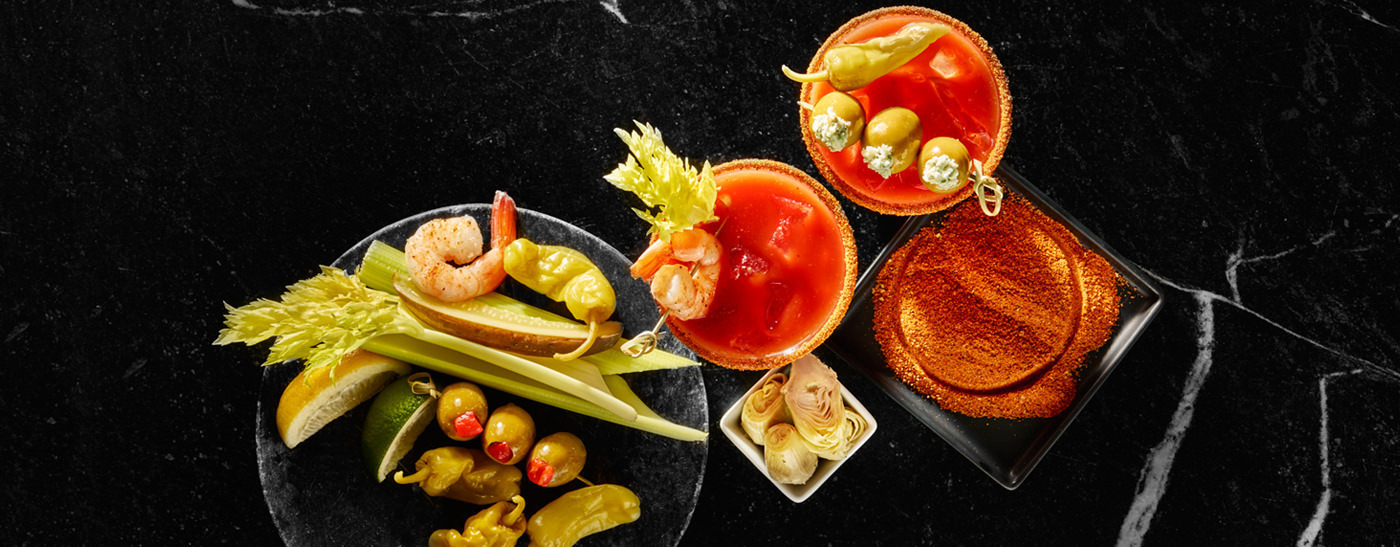 The Full-Meal Bloody Mary - Reese® Specialty Foods