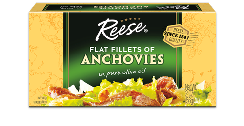 Flat Fillets of Anchovies