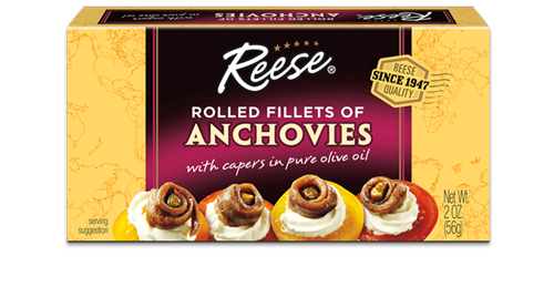 Rolled Fillets of Anchovies