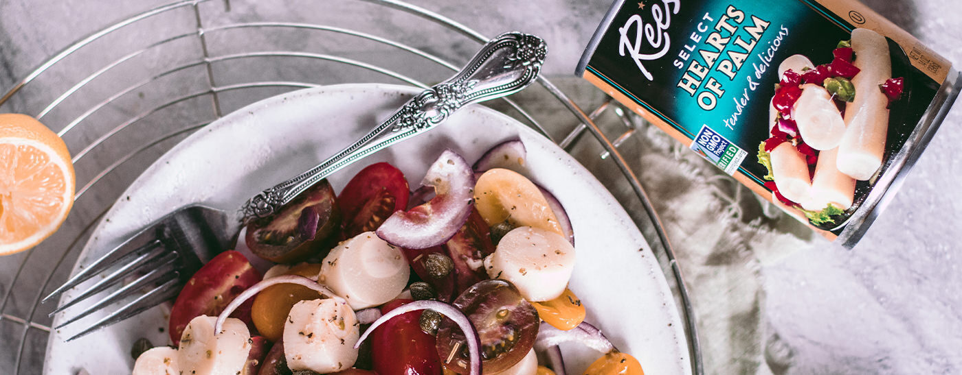 Hearts of Palm and Tomato Salad - Reese® Specialty Foods