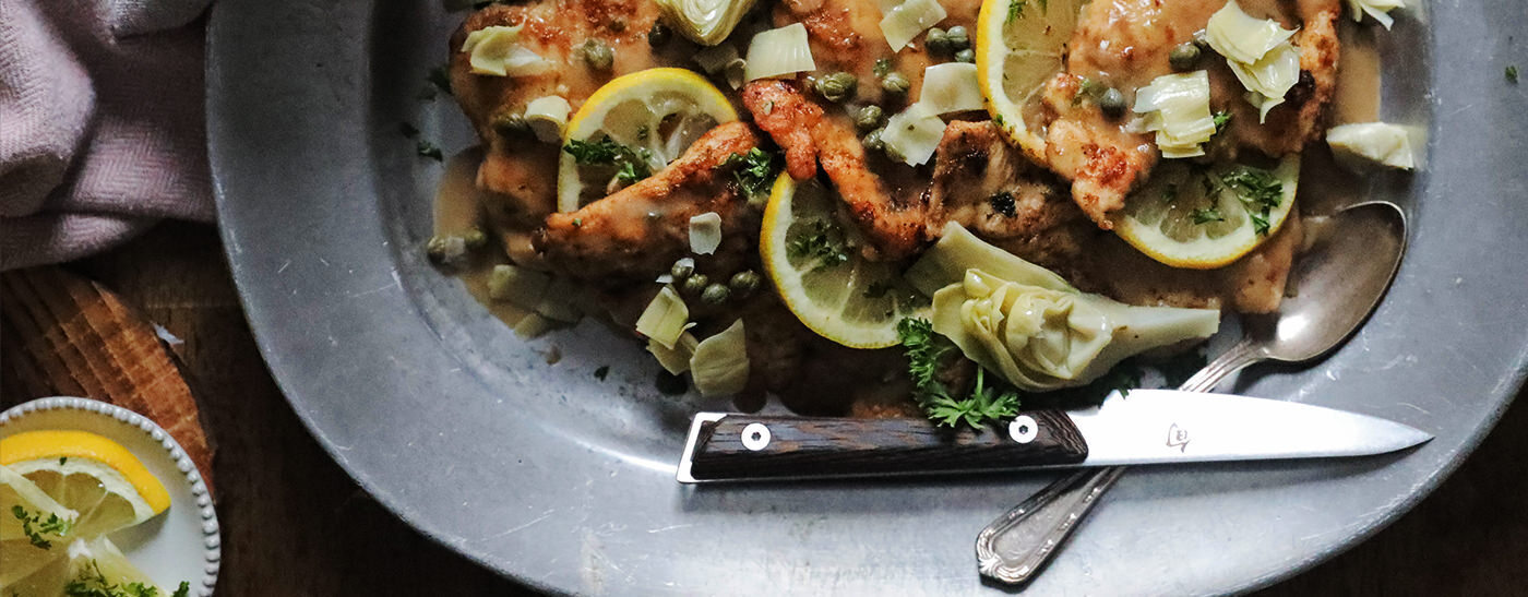 Artichoke Chicken Piccata - Reese® Specialty Foods