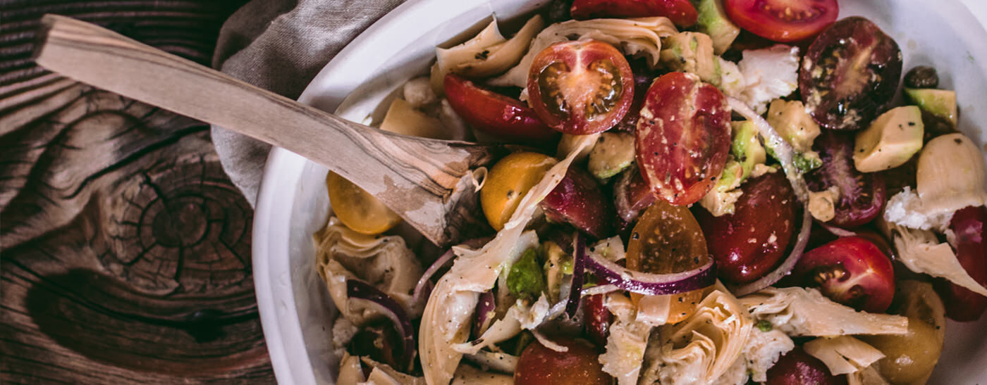 Greek Salad with Artichoke Hearts - Reese® Specialty Foods