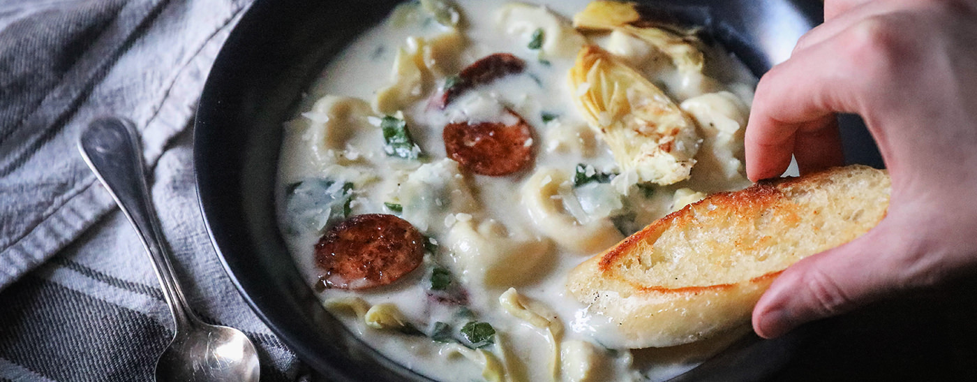 Spinach Artichoke Soup - Reese® Specialty Foods