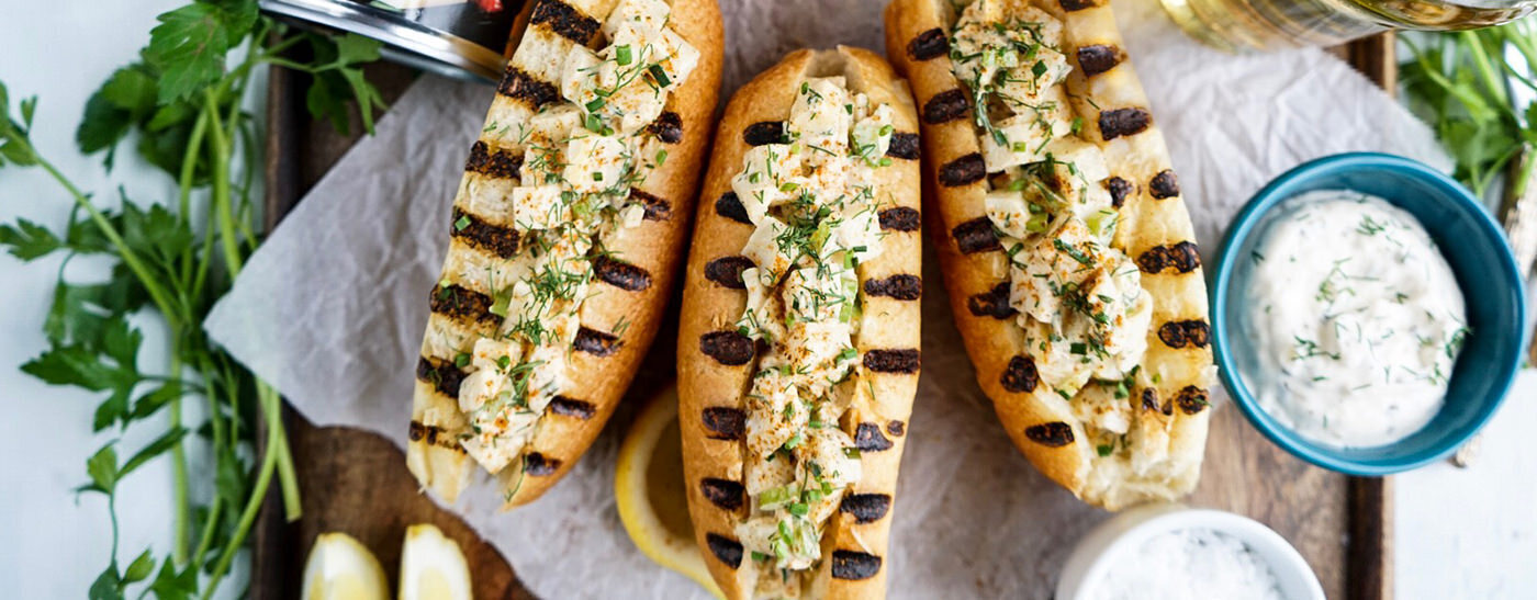 Hearts of Palm “Lobster” Roll Reese Specialty Foods