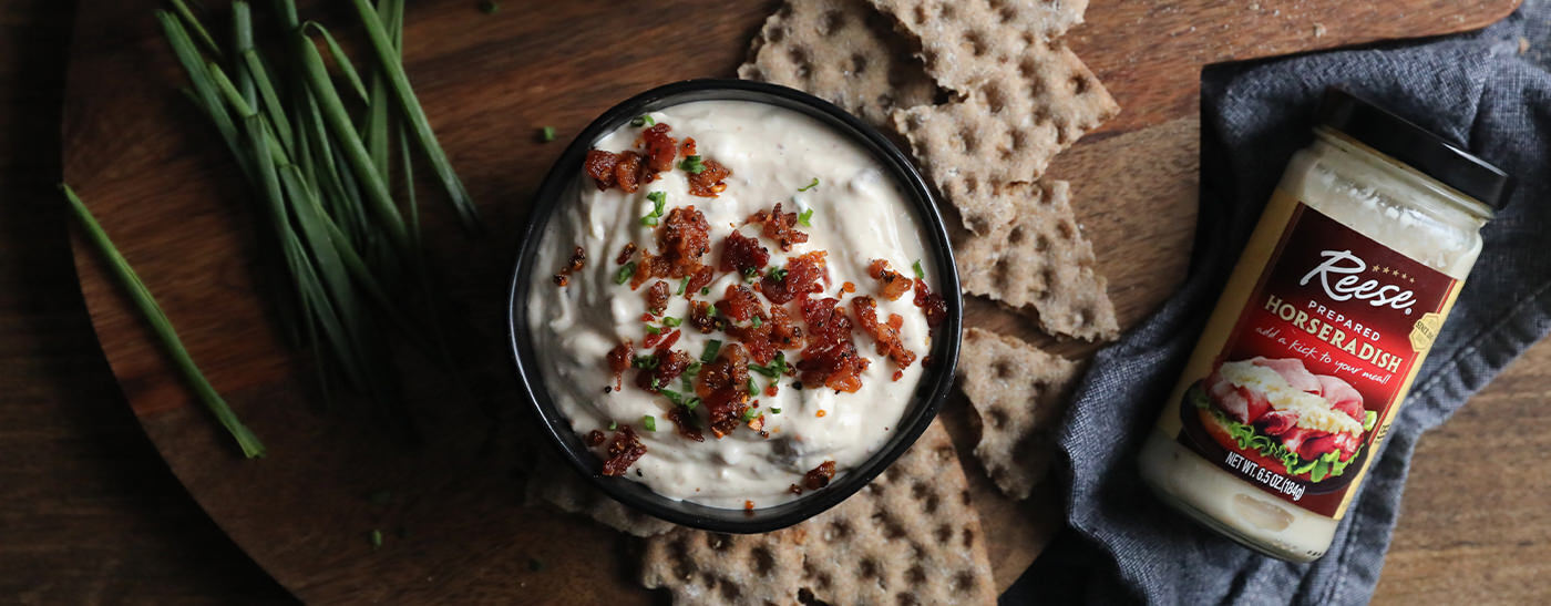 Mesquite Bacon Horseradish Dip Reese Specialty Foods