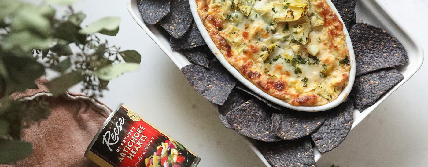 Mixed Vegetable Artichoke Dip Reese Specialty Foods