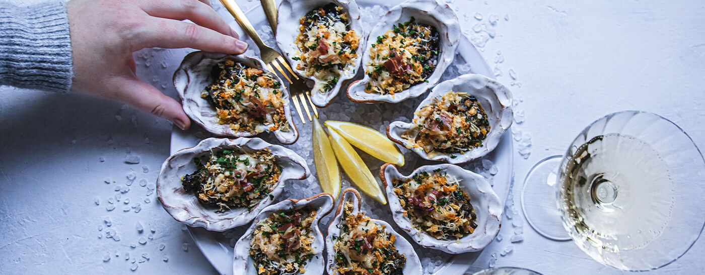 Smoked Oysters Rockefeller Reese Specialty Foods