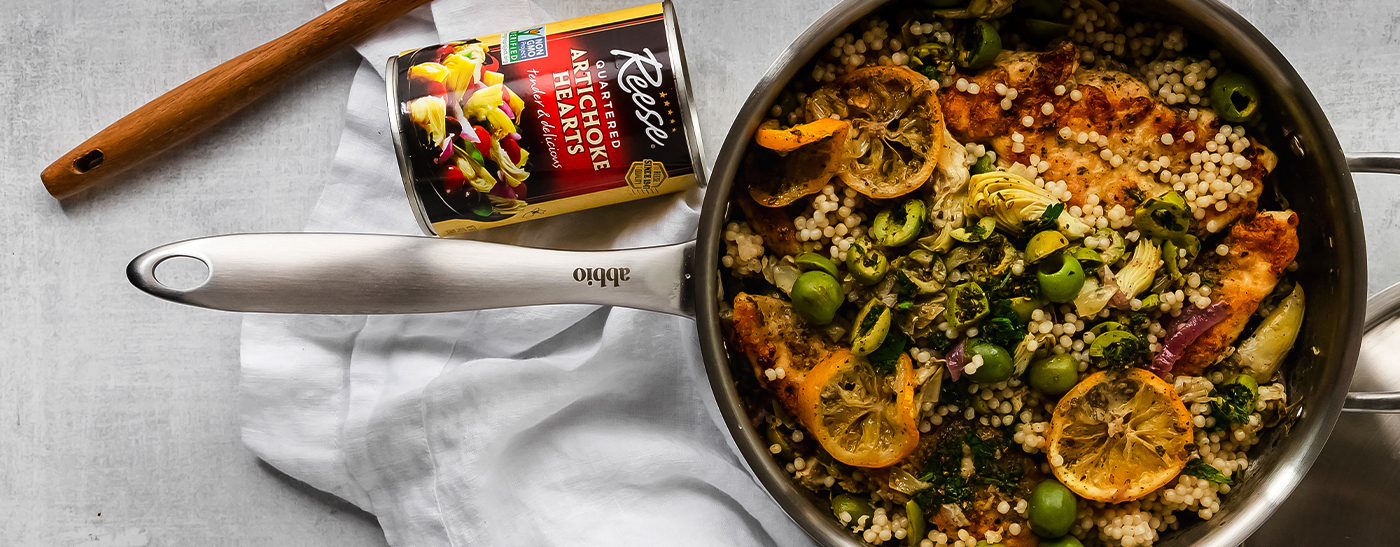 Chicken and Artichokes Couscous - Reese® Specialty Foods