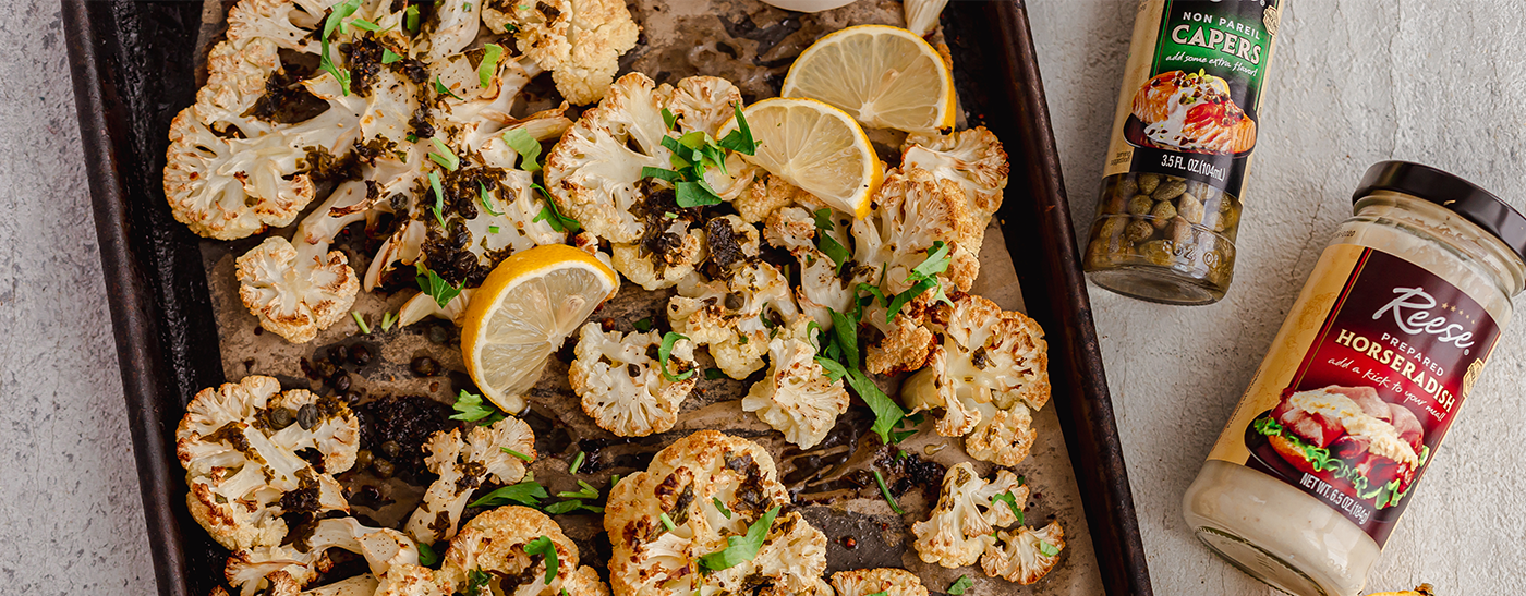 Lemon Caper Cauliflower Reese Specialty Foods