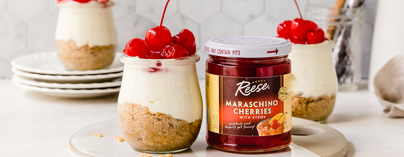Cherry Cheesecake Jars - Reese® Specialty Foods