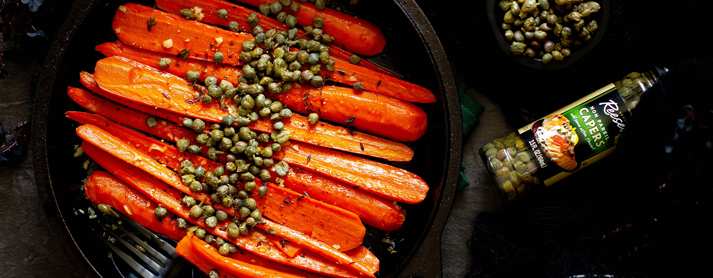 Brasied Carrots with Capers - Reese® Specialty Foods
