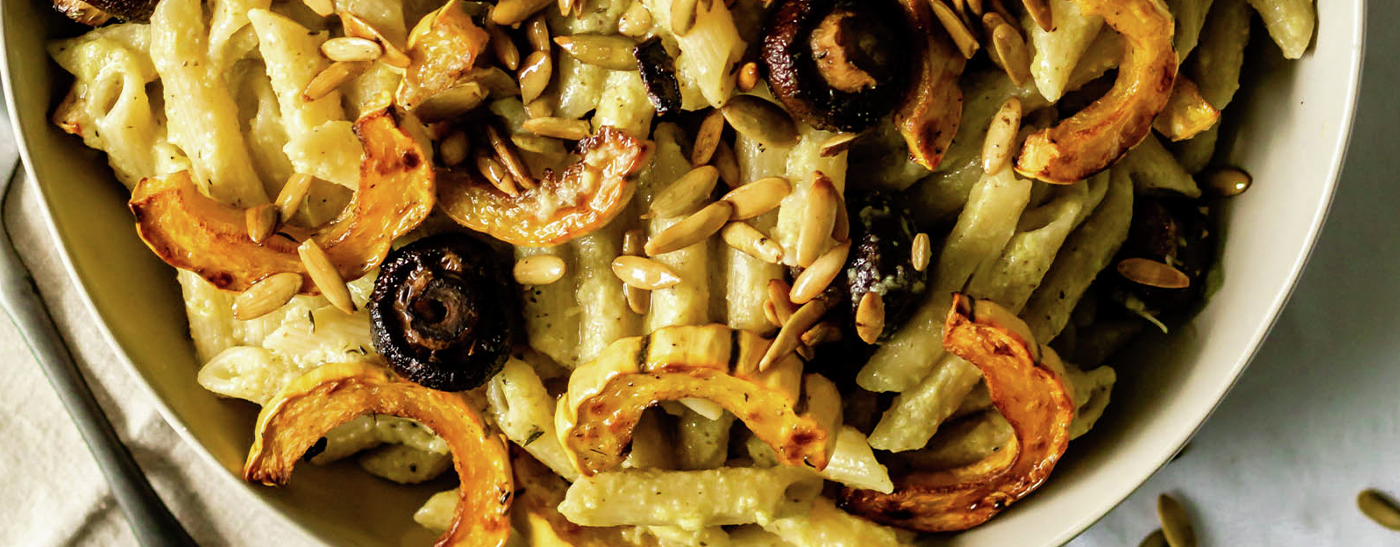 Creamy Artichoke Pesto Pasta - Reese® Specialty Foods