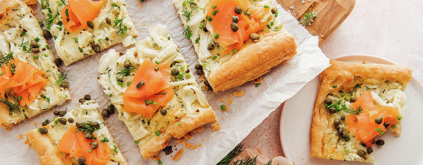 Smoked Salmon Tarte - Reese® Specialty Foods