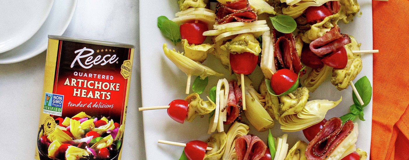 Tortellini Salad Skewers - Reese® Specialty Foods