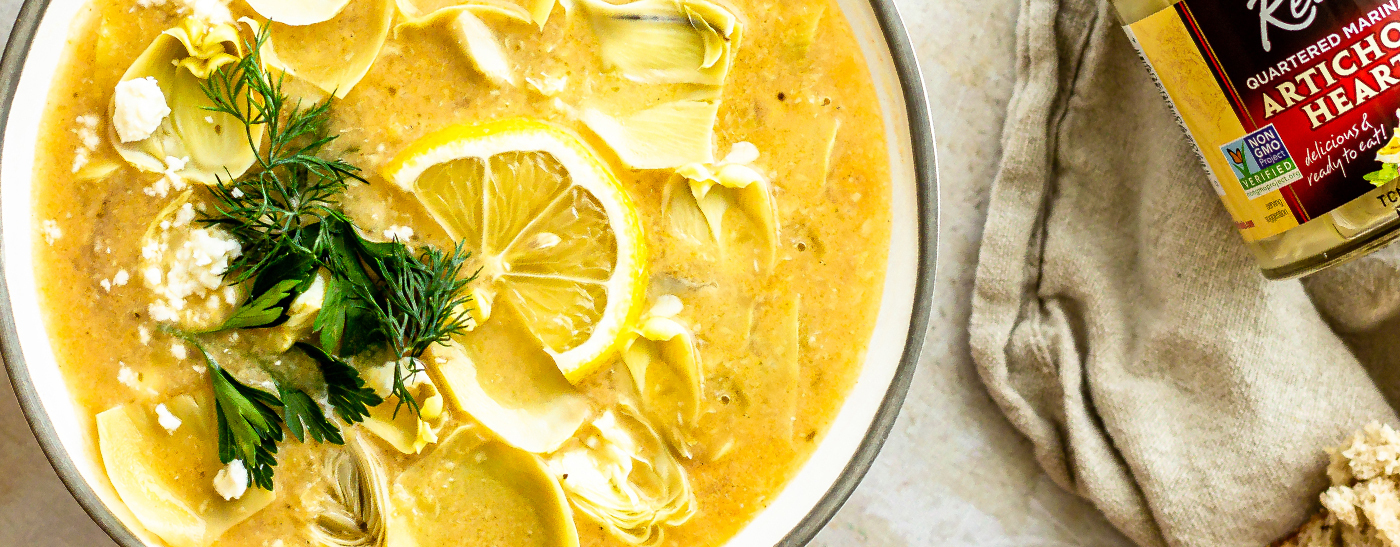 Lemon Artichoke Soup - Reese® Specialty Foods
