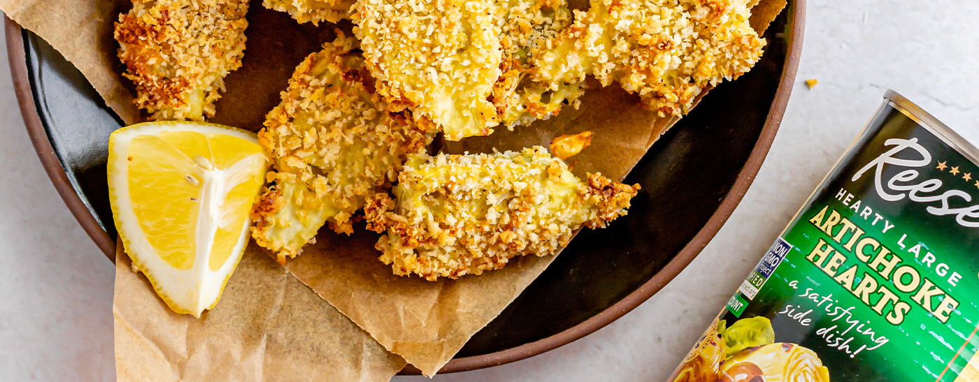 Crispy Baked Artichoke Bites with Aioli