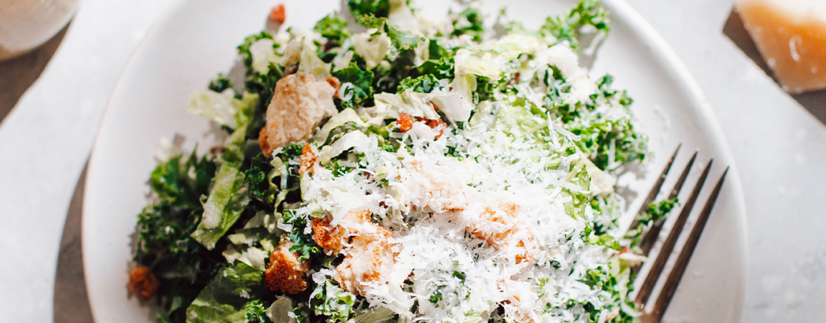 Classic Caesar Salad with Anchovy