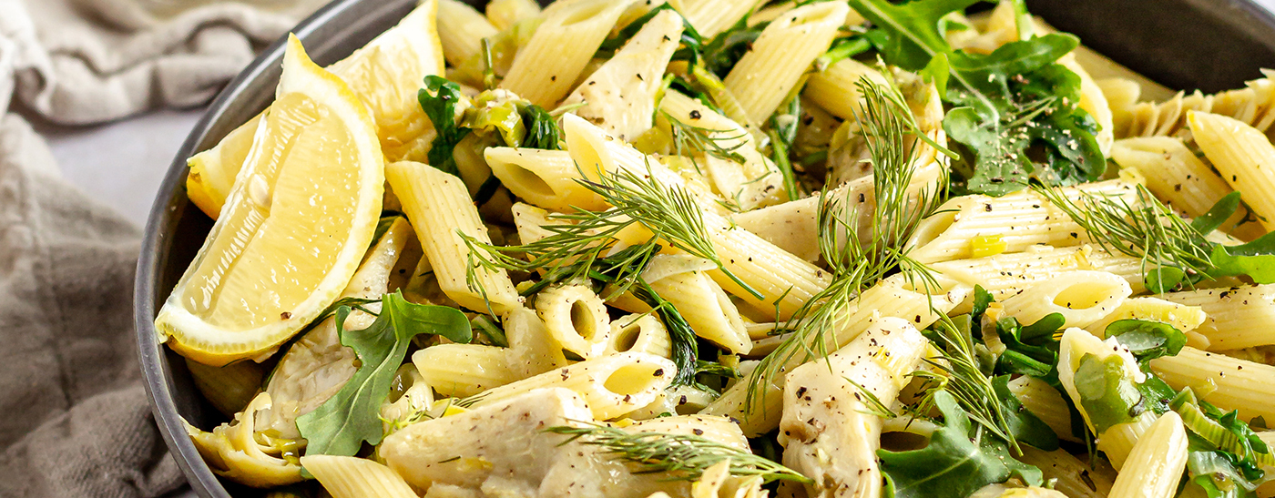 Spring Marinated Artichoke Pasta Reese Specialty Foods