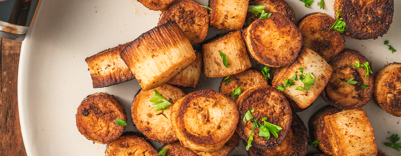 Hearts of Palm “Scallops” Reese Specialty Foods