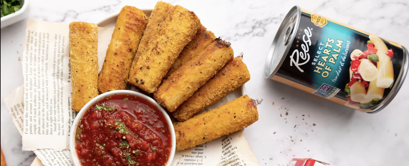 Hearts of Palm “Mozz” Sticks - Reese® Specialty Foods