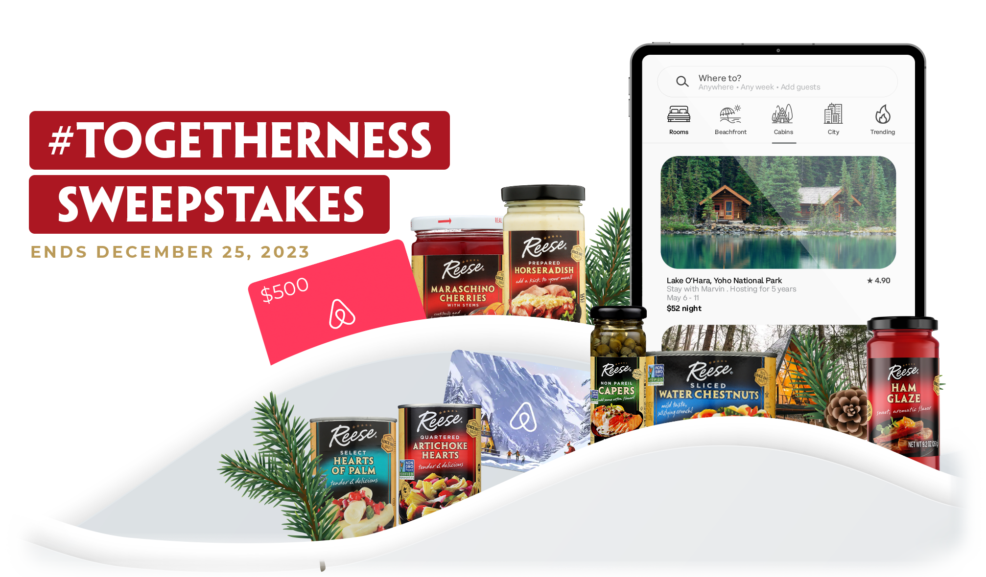 Reese Journey to Togetherness Holiday Sweepstakes