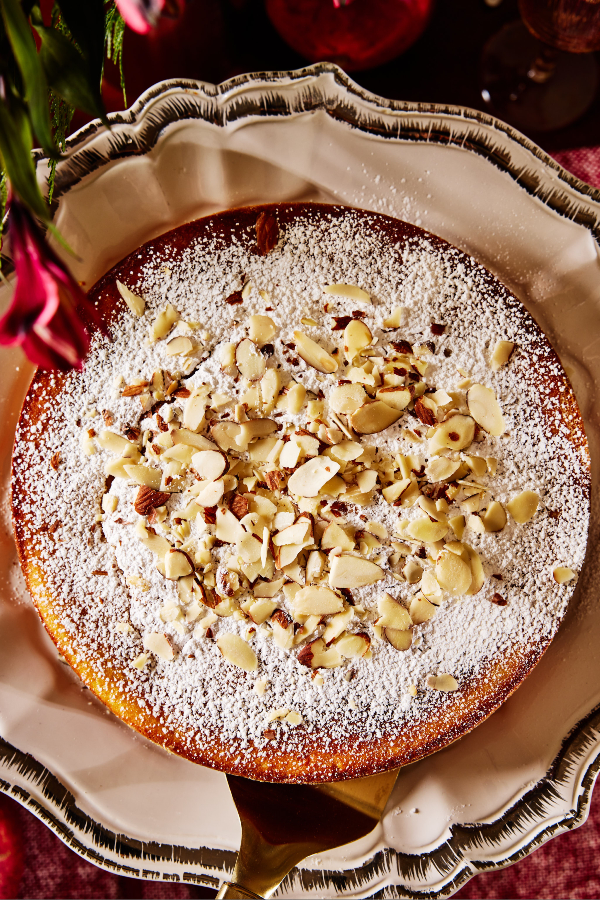 Artichoke Lemon Ricotta Cake