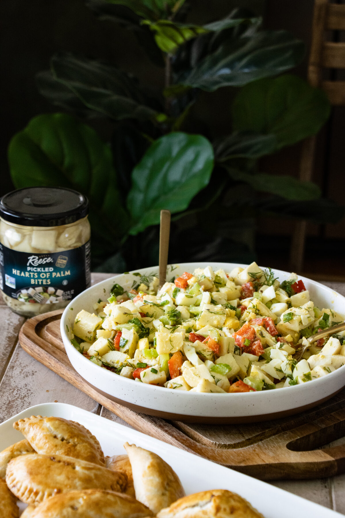 Pickled Hearts of Palm Salad