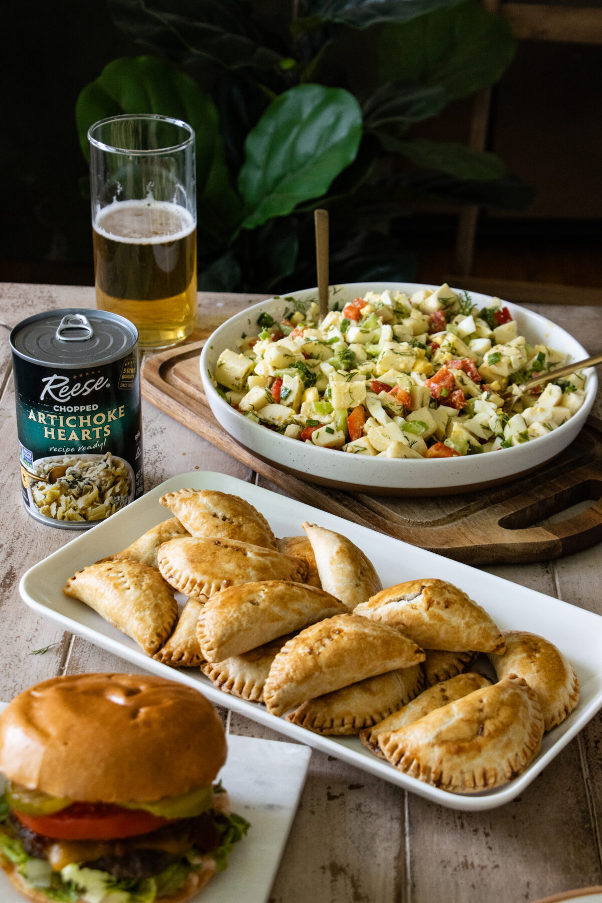 Mini Spinach and Artichoke Empanadas