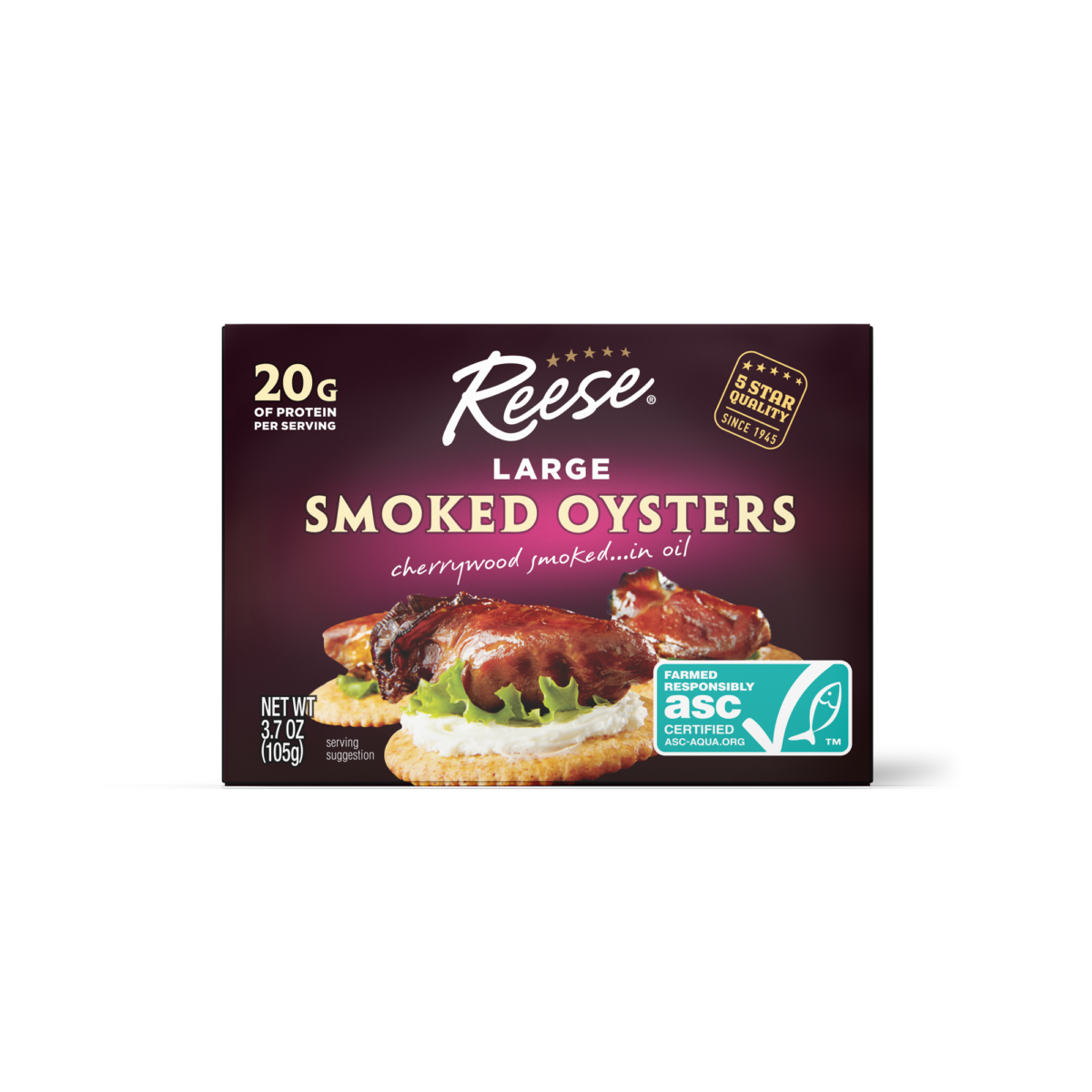 Large Smoked Oysters